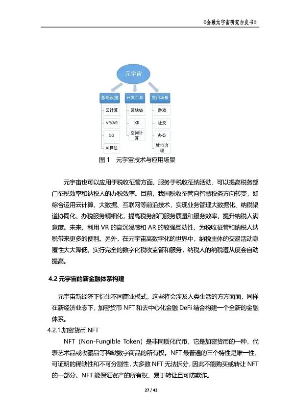 中国金融信息中心发布《金融元宇宙研究白皮书》（全文）