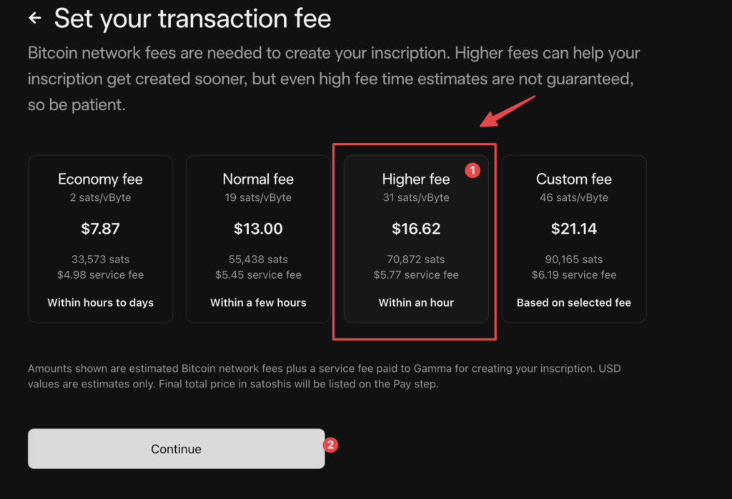 BTC NFT 铸造指南